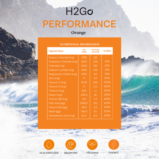 H2Go Performance (Orange)